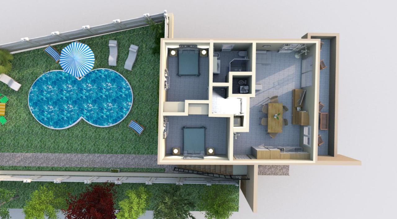 Appartamento Jessica Con Piscina Privata Манерба-дель-Гарда Екстер'єр фото